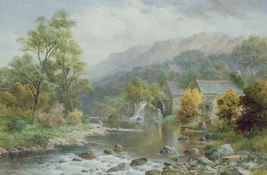 Approaching Autumn on the Arran, Dolgelly
