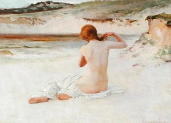 Nude on a Beach