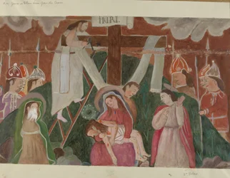 Station of the Cross No. 13: Jesus is Taken Down from the Cross