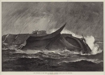 HMS Eurydice as Last Seen by Benjamin Cuddiford, One of the Two Survivors