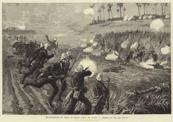 Reconnaissance in Force at Kindji Osman on 5 August, Charge of the 60th Rifles