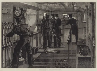 The Conning Tower on Board HMS Thunderer