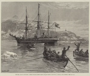 The Eira Arctic Expedition, Rescue of Mr. B. Leigh Smith and the Crew in Matotchkin Strait, Nova Zembla