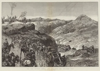 The War between Servia and Bulgaria, the Dragoman Pass