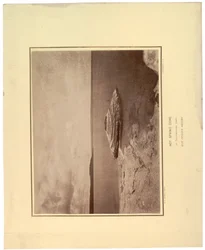 Hot Spring Cone in Yellowstone Lake, 1871