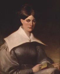 Portrait of Justinia Hilton (nee Kent)