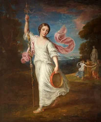Lady Emily Kerr as a Bacchante