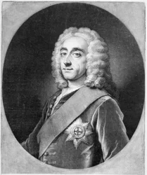 Philip Dormer Stanhope, Engraved by John Simon