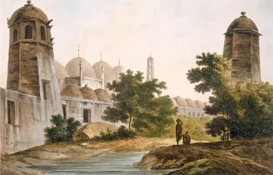 A View of the Cuttera Built by Jaffeir Cawn at Muxadavad