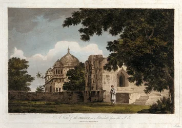 A View of the Mosque at Mounheer from the S.E.
