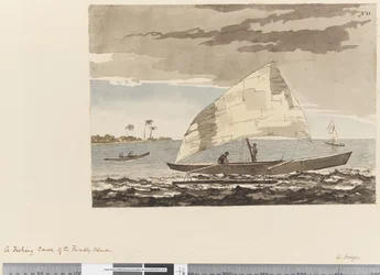 A Fishing Canoe of the Friendly Islands