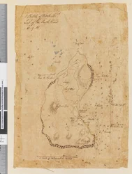 A Sketch of Block Island, latitude of the South Head 41: 9 N