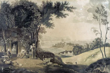 The consequences of peace, a bucolic scene