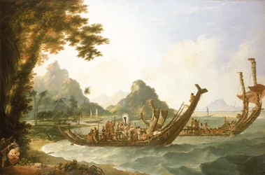 War Boats of Tahiti and the Society Isles