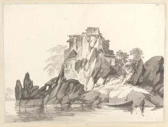 View of the Island of Jangerah [Jahangira] in the Ganges opposite Sultanganj