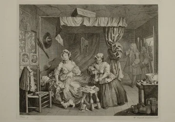 A Harlot’s Progress: Plate 3