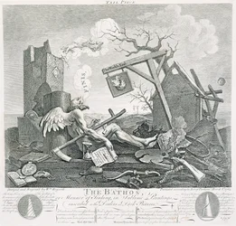 Bathos, Manner of Sinking, in Sublime Paintings inscribed to the Dealers in Dark Pictures, 1764