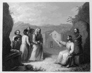 Christ and His Disciples