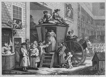 Country Inn Yard, 1747