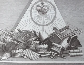 Crown, Mitres, Maces, Etc.