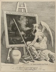 Time Smoking a Picture. 1761