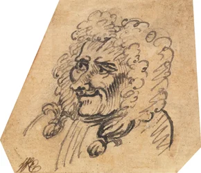 Grotesque Male Head