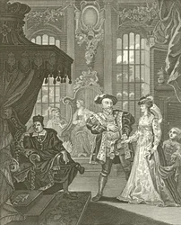 Henry the Eighth and Anna Boleyne