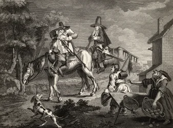 Hudibras Sallies Forth, from 