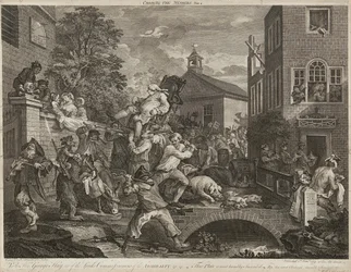 Humours of An Election (Set of Four)