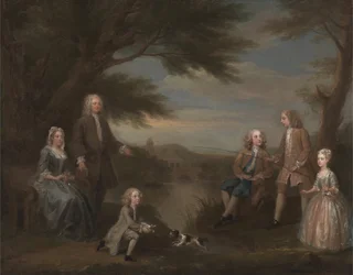 John and Elizabeth Jeffreys and Their Children