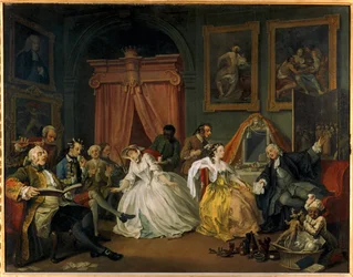 Marriage A-la-Mode: The Toilette