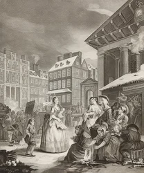 Morning. From: The Four Times of the Day. 1738