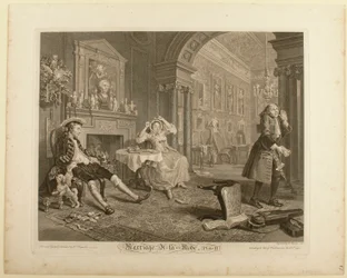 Plate II, from “Marriage à la Mode”