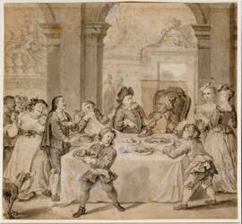 Sancho at the Magnificent Feast, from 