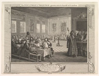 The Industrious Prentice Grown Rich and Sheriff of London