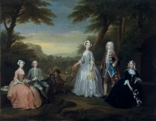 The Jones Family Conversation Piece, 1730