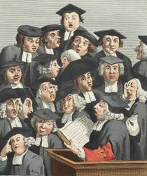The Lecture, illustration from 