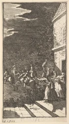 The New Metamorphosis, Plate 3: The Bandits Abduct Camilla
