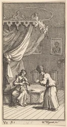 The New Metamorphosis, Plate 5: Fantasio, Transformed into a Lapdog