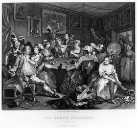 The Orgy, Plate III from 