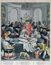 The Reward of Cruelty, from The Four Stages of Cruelty, engraved by Thomas Cook (1744-1818), 1799