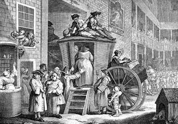 The Stage Coach or Country Inn Yard