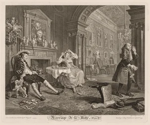 Marriage à la Mode: Plate II