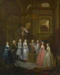 The Wedding of Stephen Beckingham and Mary Cox