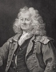 Thomas Coram, Engraved by J.W. Cook
