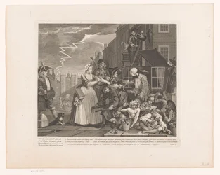 Tom Rakewell Saved from Arrest by Sarah Young (series title: The Rake