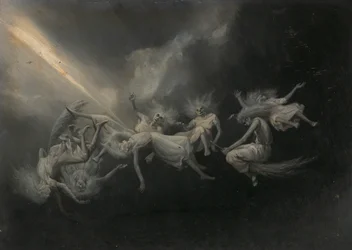 Lightning Struck a Flock of Witches