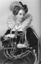 Queen Elizabeth I 1533-1603 at Tilbury Fort