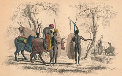 Caffrarian Family Travelling, c. 1830s