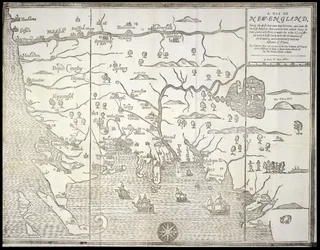 A Map of New-England, from 